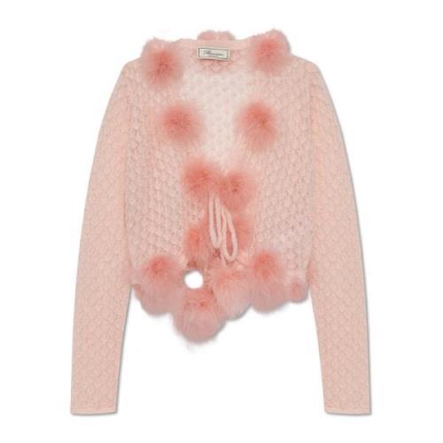 Blumarine Kofta med band Pink, Dam