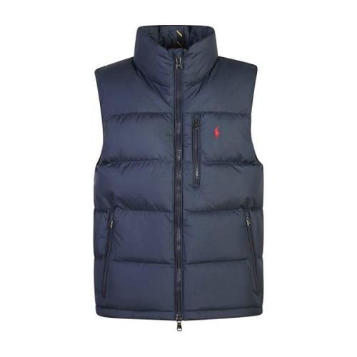 Ralph Lauren Blå Stickat för Män Aw24 Blue, Herr