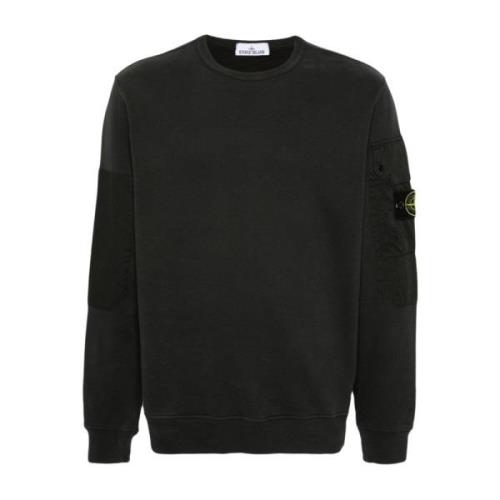 Stone Island Grå Sweatshirt Aw24 Gray, Herr