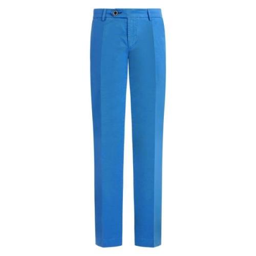 Vilebrequin Slim Fit Bomull Chino Byxor Blue, Herr