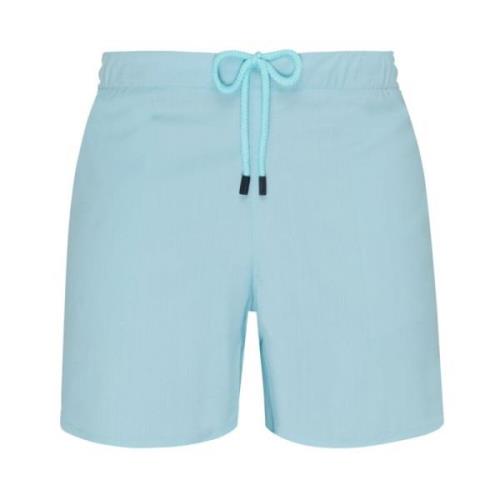 Vilebrequin Ull Bermuda Shorts för Herrar Blue, Herr