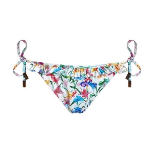 Vilebrequin Glada Blommor Ruffle Mini Bikini Multicolor, Dam