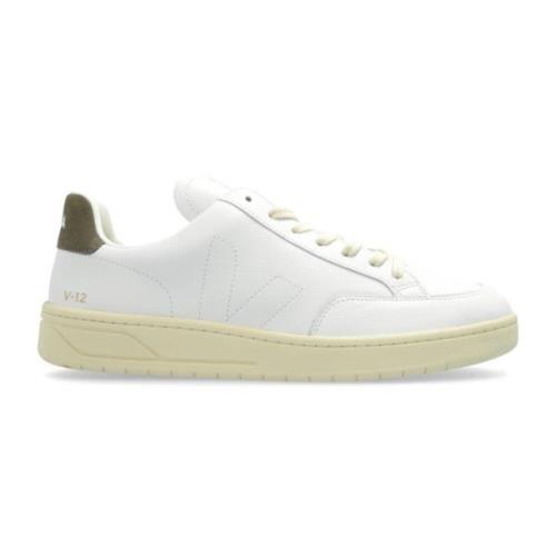 Veja Sneakers V-12 Stitch O.t. Leather White, Herr