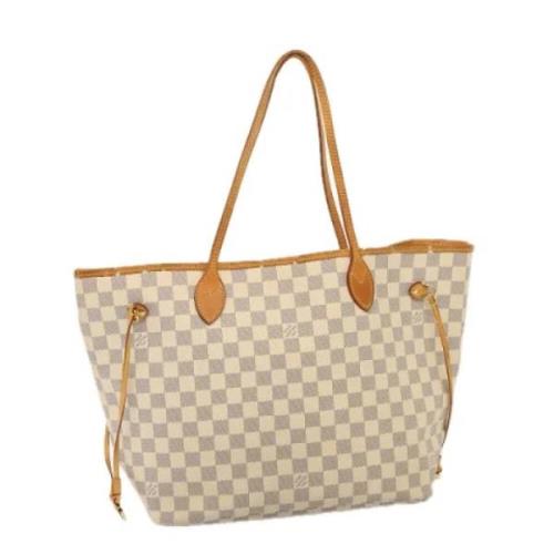 Louis Vuitton Vintage Pre-owned Canvas totevskor White, Dam