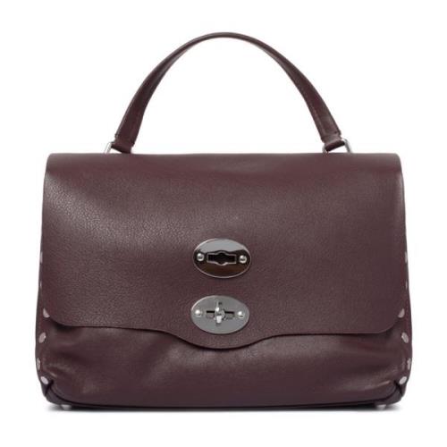 Zanellato Fjäder Postväska Brown, Dam