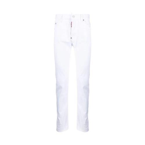 Dsquared2 Vit Skinny Jeans White, Herr