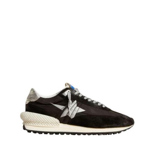 Golden Goose Svarta Sneakers för Män Aw24 Black, Herr