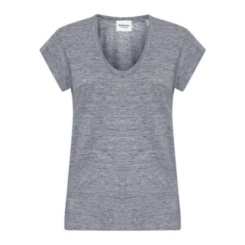 Isabel Marant Étoile Grå T-shirts och Polos Zankou-Ga Gray, Dam