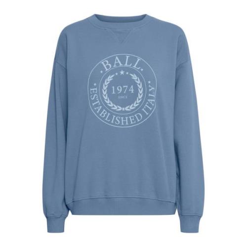 Ball Moonlight Blue Sweatshirt Babecca Style Blue, Dam