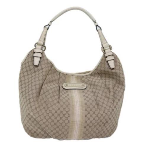 Celine Vintage Pre-owned Canvas celine-vskor Beige, Dam