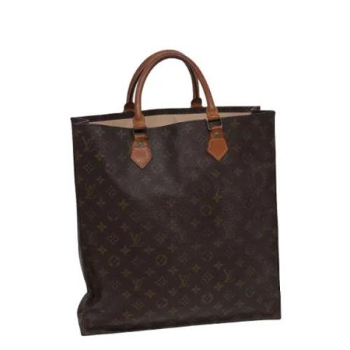 Louis Vuitton Vintage Pre-owned Canvas handvskor Brown, Dam