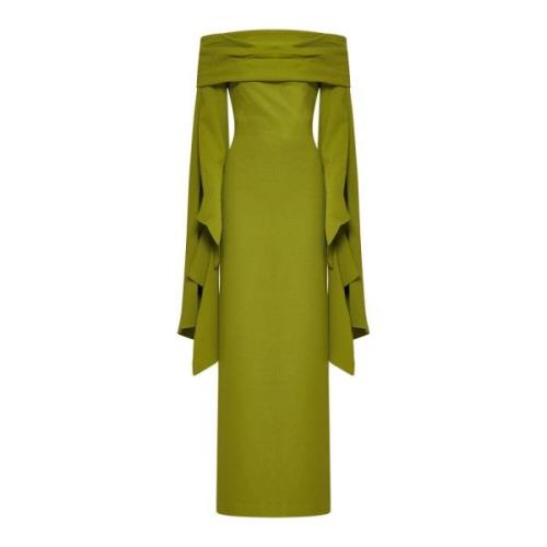 Solace London Elegant Klänning Kollektion Green, Dam