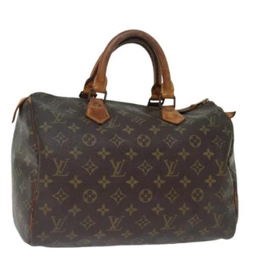 Louis Vuitton Vintage Pre-owned Canvas handvskor Brown, Dam