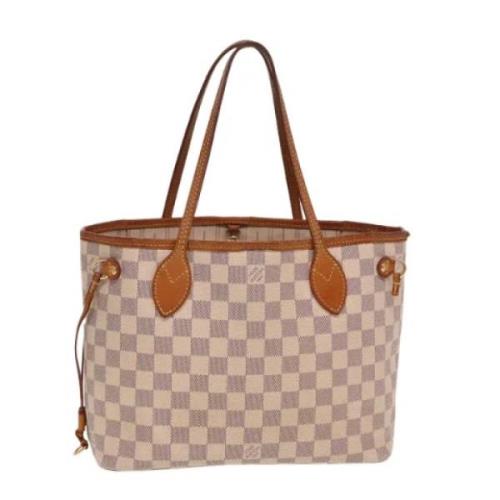 Louis Vuitton Vintage Pre-owned Canvas totevskor White, Dam