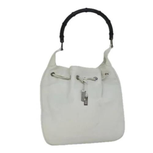 Gucci Vintage Pre-owned Laeder gucci-vskor White, Dam