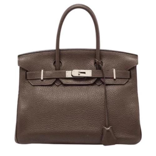 Hermès Vintage Pre-owned Laeder totevskor Brown, Dam