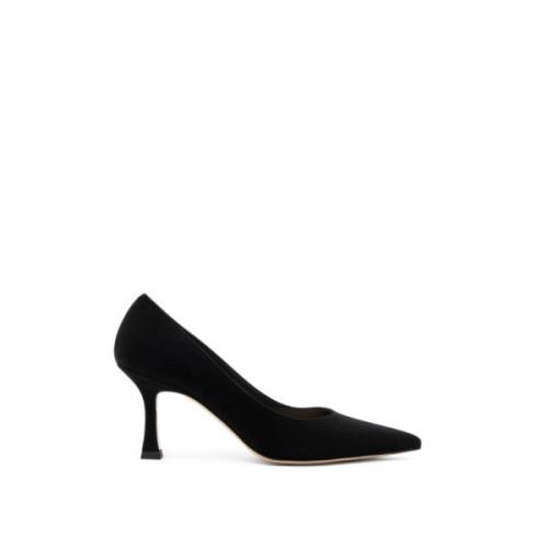 Parallele Svart Mocka Pump Rozo Black, Dam