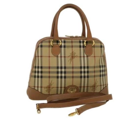 Burberry Vintage Pre-owned Laeder handvskor Beige, Dam