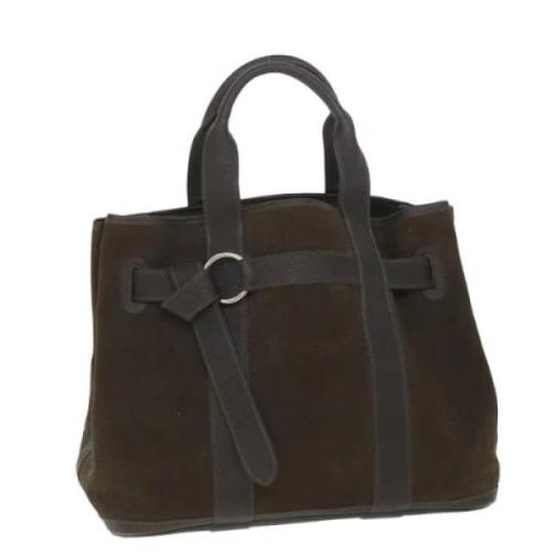 Hermès Vintage Pre-owned Canvas totevskor Brown, Dam