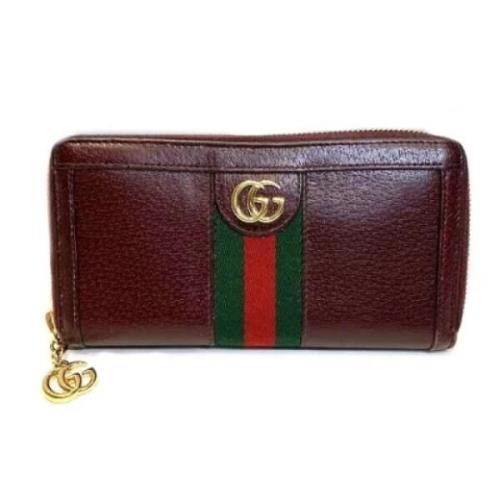 Gucci Vintage Pre-owned Laeder plnbcker Brown, Dam