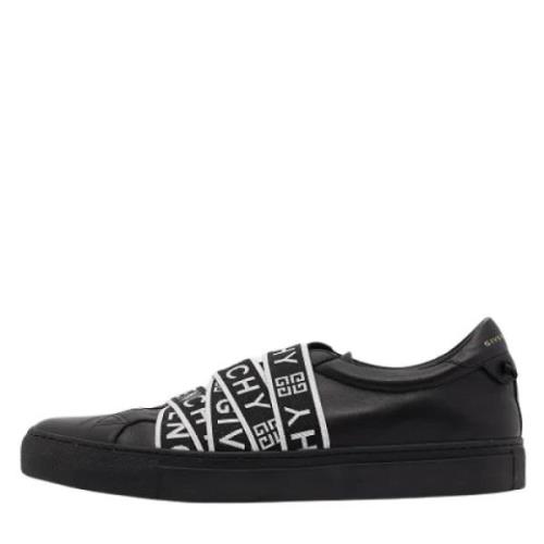 Givenchy Pre-owned Pre-owned Laeder sneakers Black, Herr