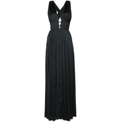 Ulla Johnson Svart Klänning Aw24 Black, Dam