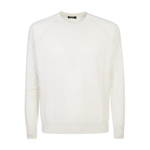 Barba Vit Sweatshirt Aw24 White, Herr