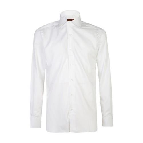 Barba Vita Skjortor för Män Aw24 White, Herr