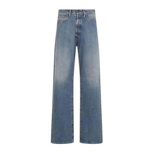 Maison Margiela Blå Jeans Klassisk Stil Blue, Herr