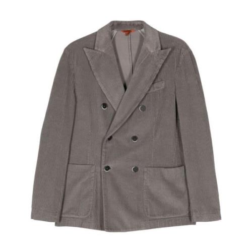 Barena Venezia Grå ytterkläder för män Aw24 Gray, Herr