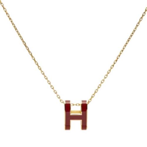 Hermès Vintage Pre-owned Plast halsband Yellow, Dam