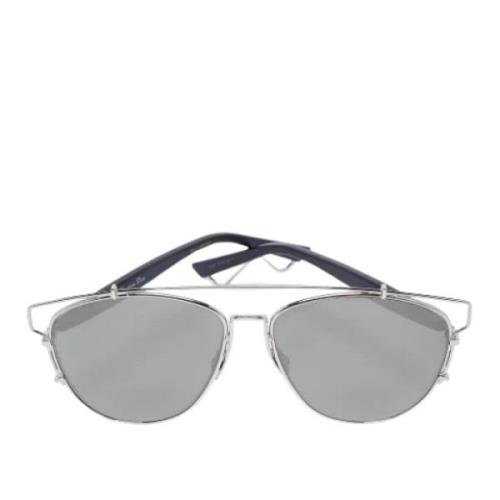 Dior Vintage Pre-owned Acetat solglasgon Black, Dam