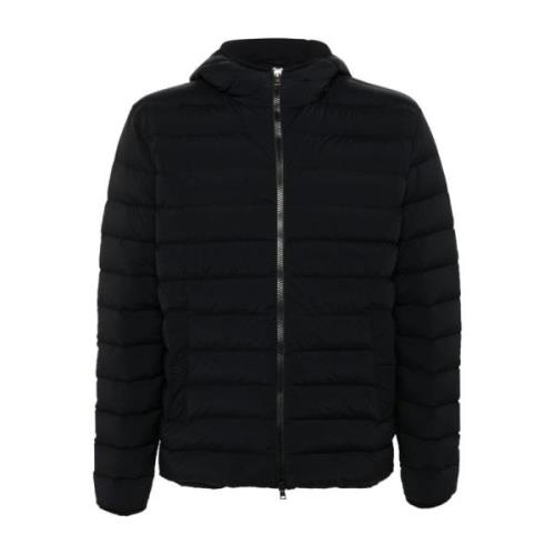 Herno Svarta Jackor & Kappor Aw24 Black, Herr