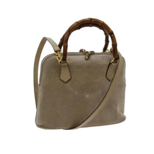 Gucci Vintage Pre-owned Mocka handvskor Beige, Dam