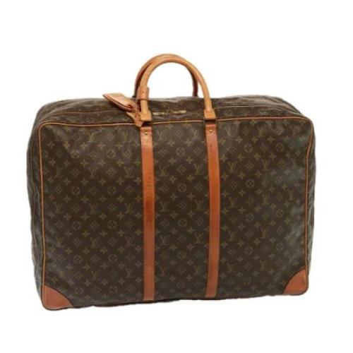 Louis Vuitton Vintage Pre-owned Canvas resvskor Brown, Dam