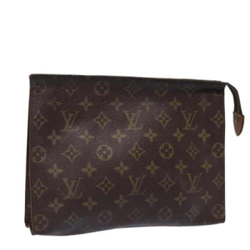 Louis Vuitton Vintage Pre-owned Canvas necessrer Brown, Dam