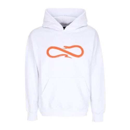 Propaganda Lättvikts Logo Hoodie Vit White, Herr