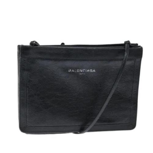 Balenciaga Vintage Pre-owned Laeder balenciaga-vskor Black, Dam