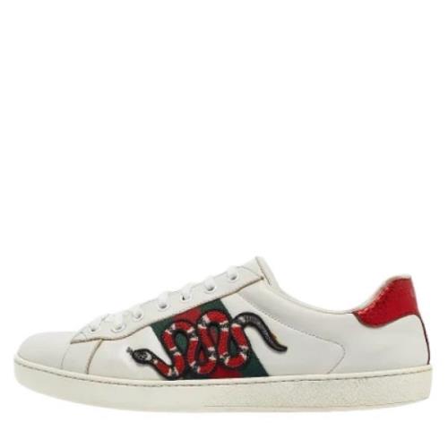 Gucci Vintage Pre-owned Tyg sneakers White, Herr