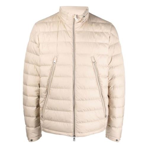 Moncler Beige Dunjacka Beige, Herr