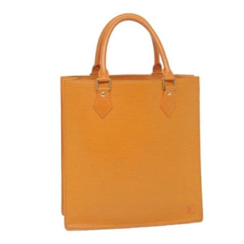 Louis Vuitton Vintage Pre-owned Laeder handvskor Orange, Dam