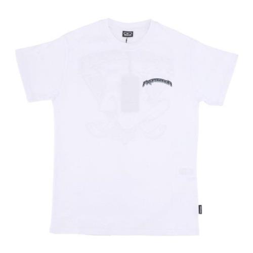 Propaganda Triangle Pain Tee White White, Herr