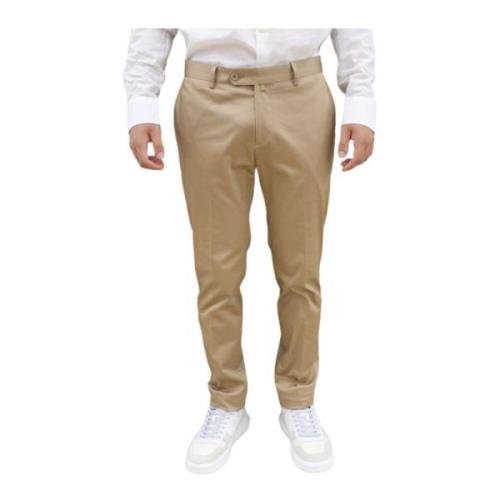 Alviero Martini 1a Classe Snygga Herrbyxor Beige, Herr