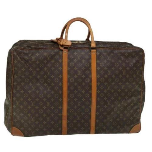 Louis Vuitton Vintage Pre-owned Canvas handvskor Brown, Dam