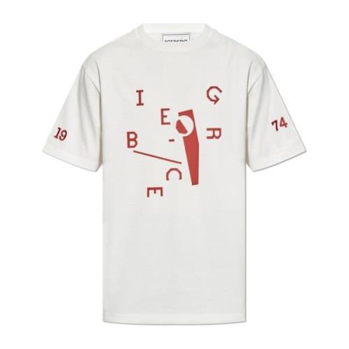 Iceberg T-shirt med logotyp White, Herr