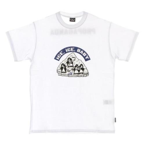 Propaganda Ice Ice Baby Tee Vit T-shirt White, Herr