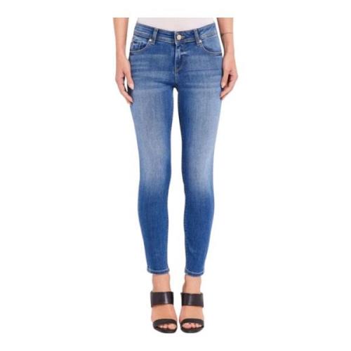 Gaudi Smal Passform Denimbyxor Blue, Dam