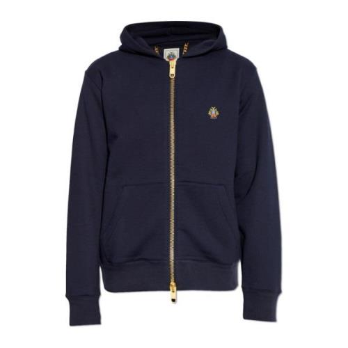 Bally Sweatshirt med Logotyp Blue, Herr