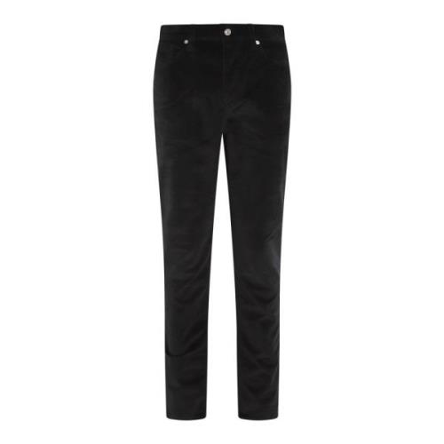 7 For All Mankind Slimmy Corduroy Vasal Black Jeans Black, Herr