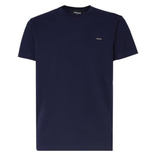 Dsquared2 Blå T-shirts och Polos Blue, Herr